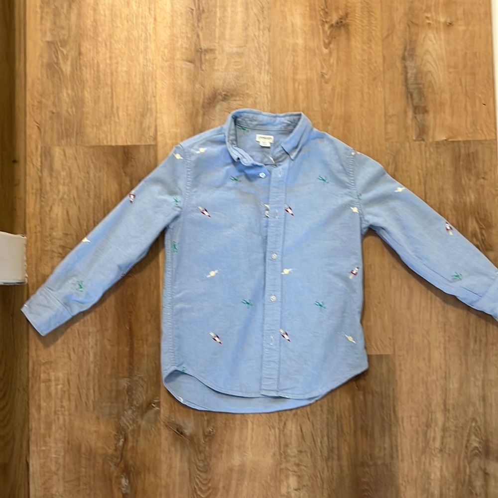 Crew cut button up